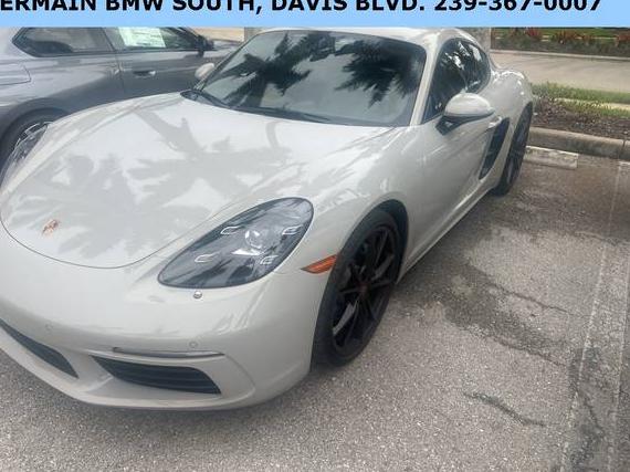 PORSCHE 718 CAYMAN 2024 WP0AA2A86RK255464 image
